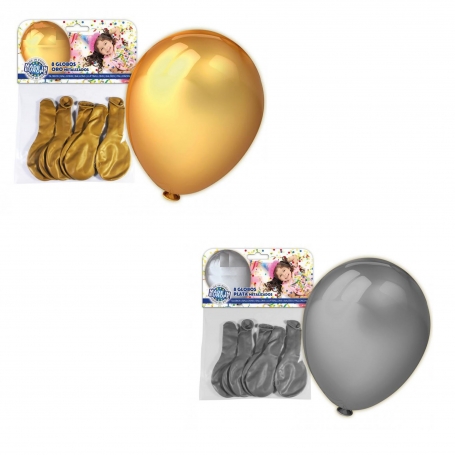 Pack de 8 globos para decoración
