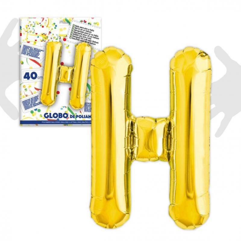 Globos letras doradas, globos decorativos para