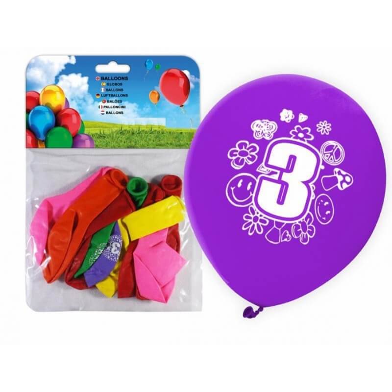 Pack de Globos de Números Pack de Globos de Números