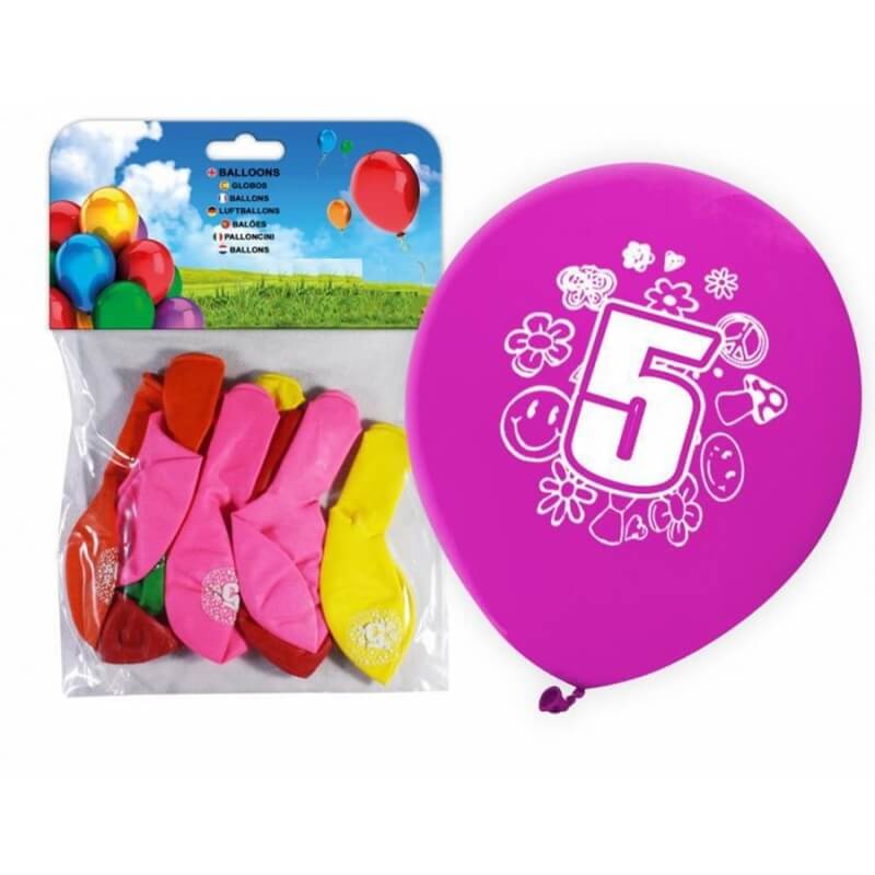 Pack de Globos de Números Pack de Globos de Números