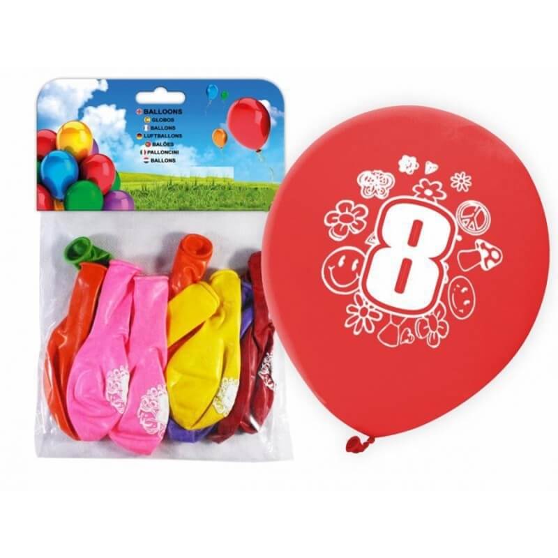 Pack de Globos de Números Pack de Globos de Números