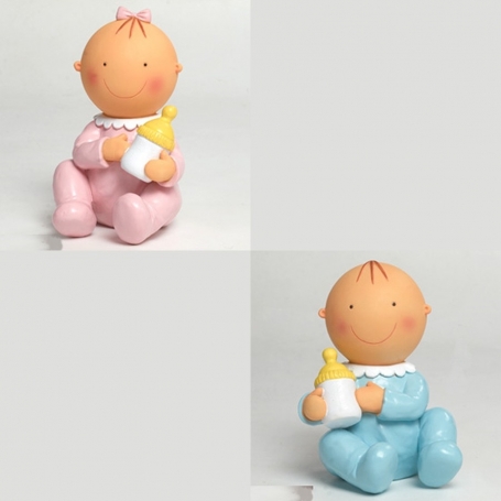 figura bebe tarta bautizo