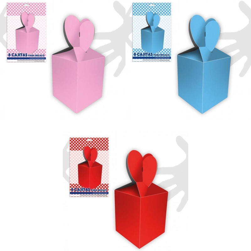 Pack Cajitas Cartón Para Regalos Pack Cajitas Cartón Para Regalos
