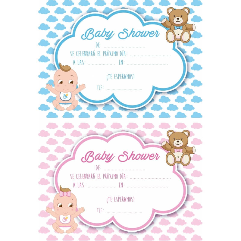 Invitaciones de baby shower