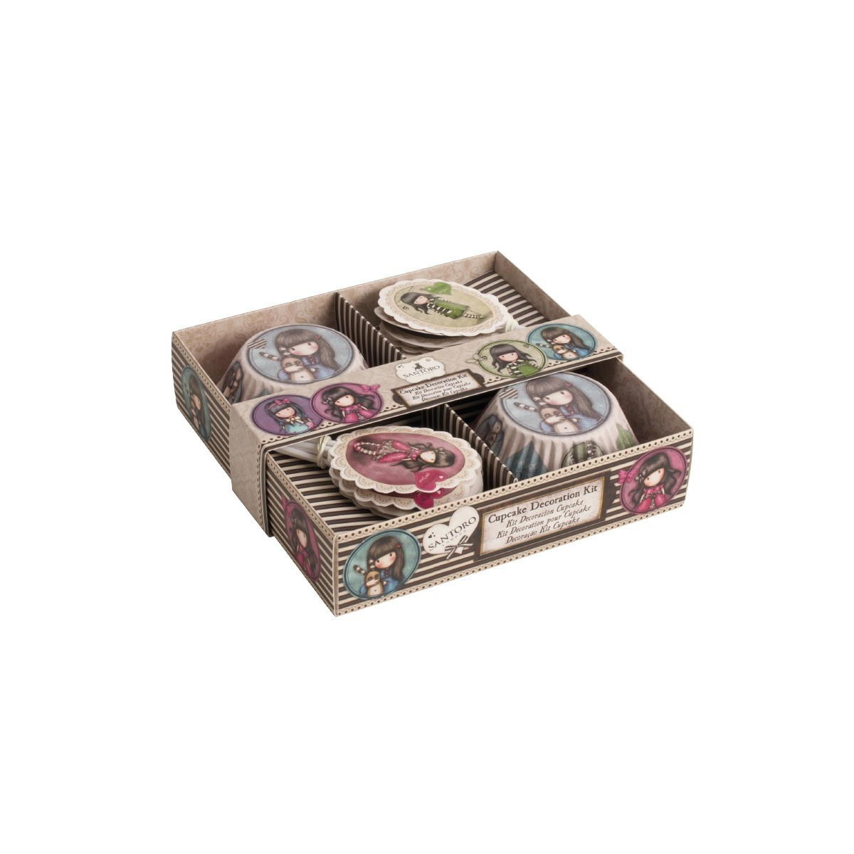 Kit para cupcakes gorjuss
