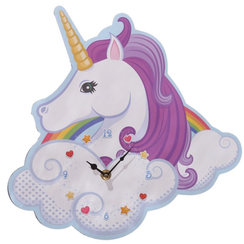 Reloj unicornio