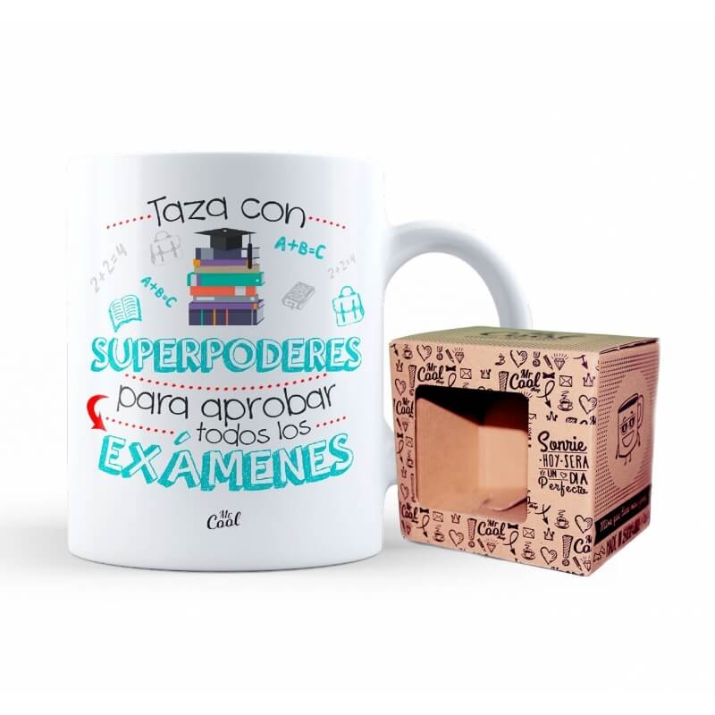 Taza original para estudiante