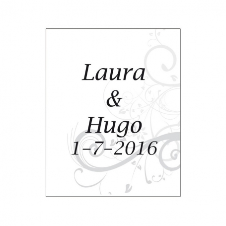 Botellas de vino personalizadas para bodas