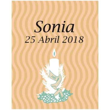 Vino para regalar en comuniones personalizado