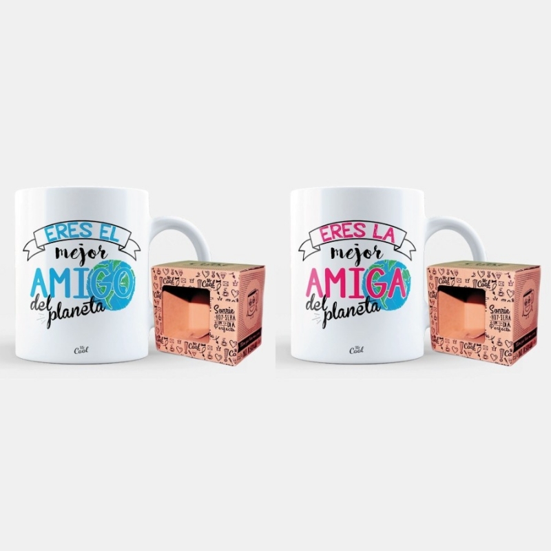 Taza para amigo o amiga