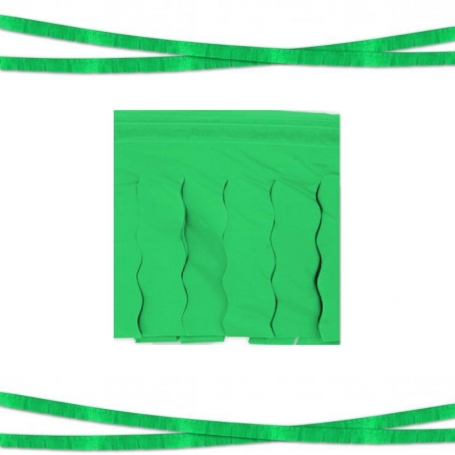 Guirnalda de flecos de papel