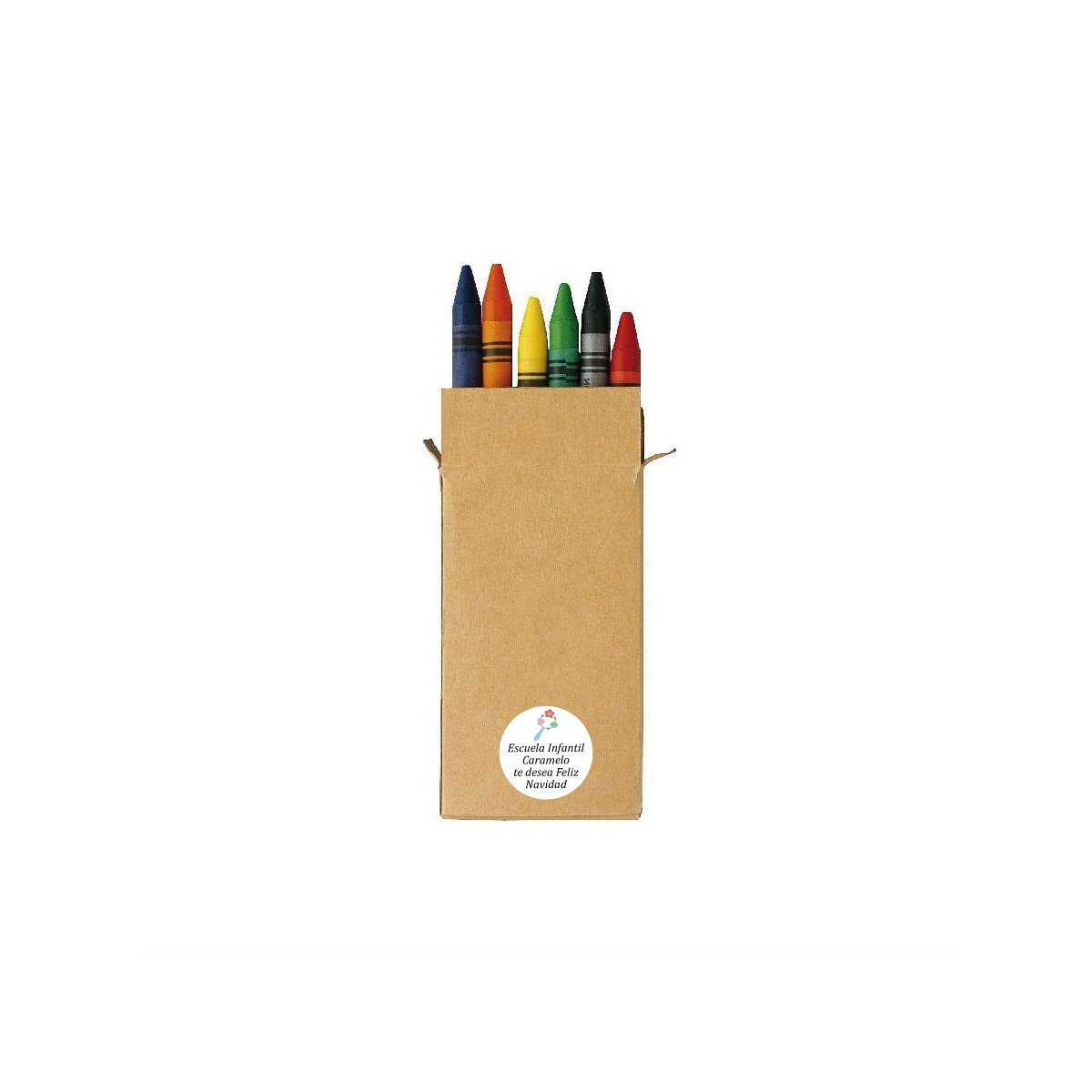 Lápices de cera para niños personalizado
