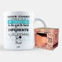 Taza original con frase positiva