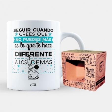 Taza Original Con Frase Positiva