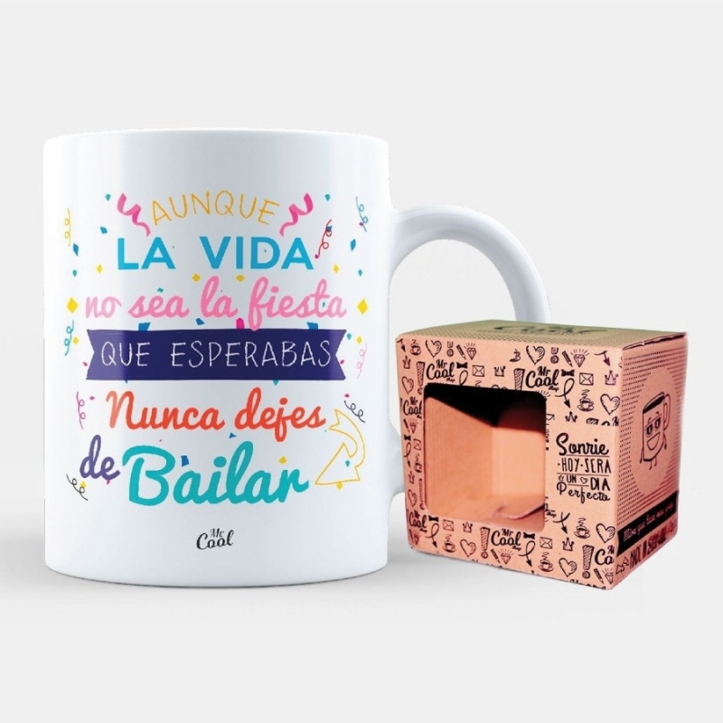 Taza Nunca Dejes De Bailar Taza Nunca Dejes De Bailar
