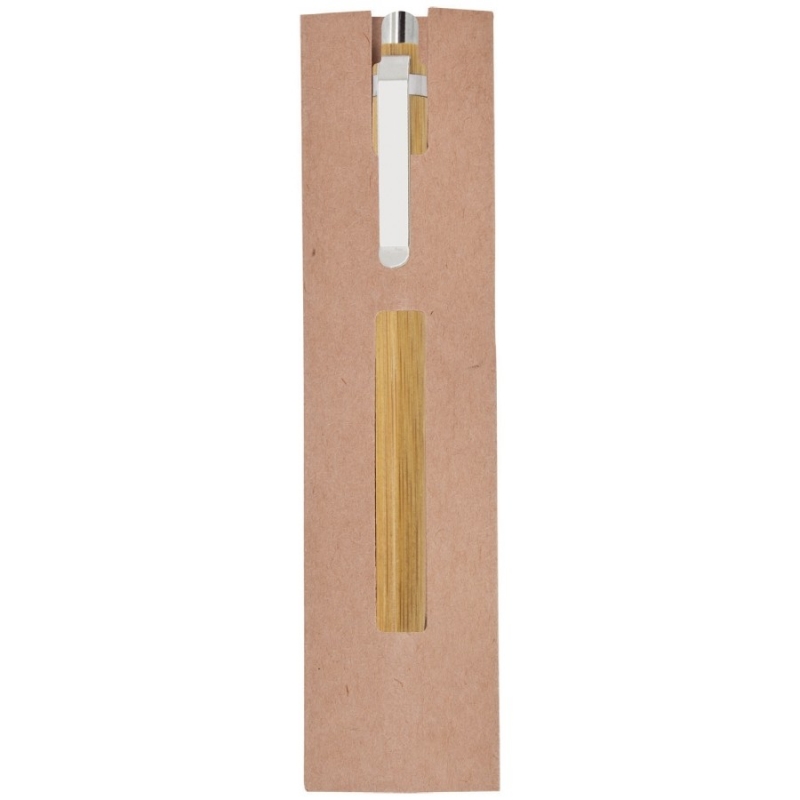 Bolígrafo De Bambú Con Funda