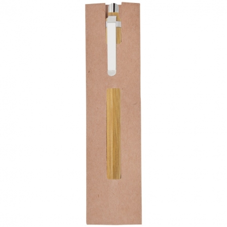 Bolígrafo De Bambú Con Funda