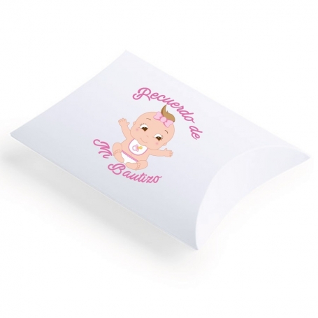Estuche Para Detalles De Bautizo De Niña