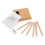 Set Para Colorear Para Comunión De Niño