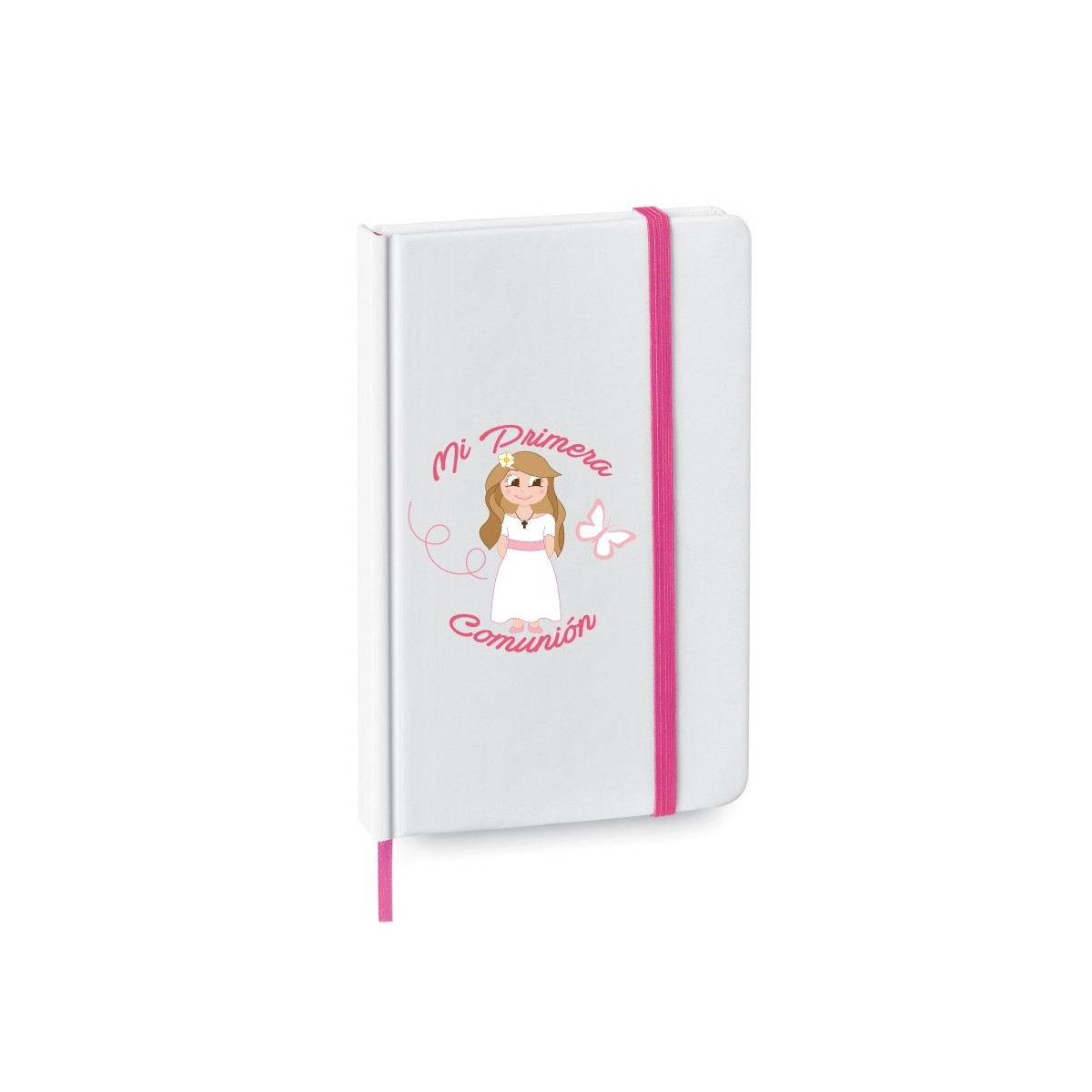Libreta original para comunión de niña