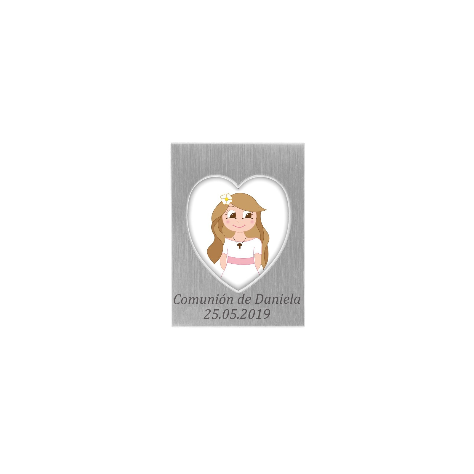 Portafotos para comunión personalizado