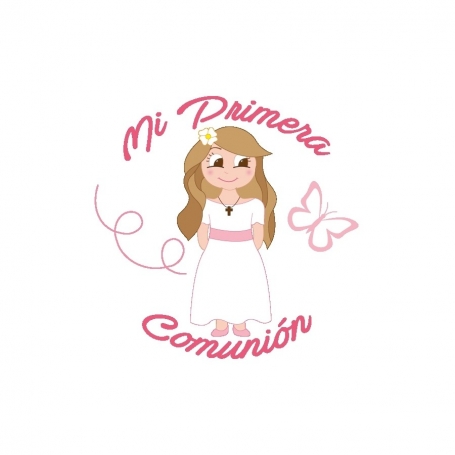 Libreta con marcadores para comunión de niña personalizada