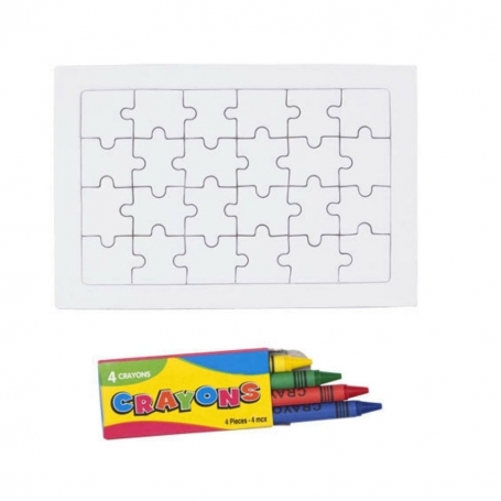 Puzzle con chuches para cumpleaños personalizado