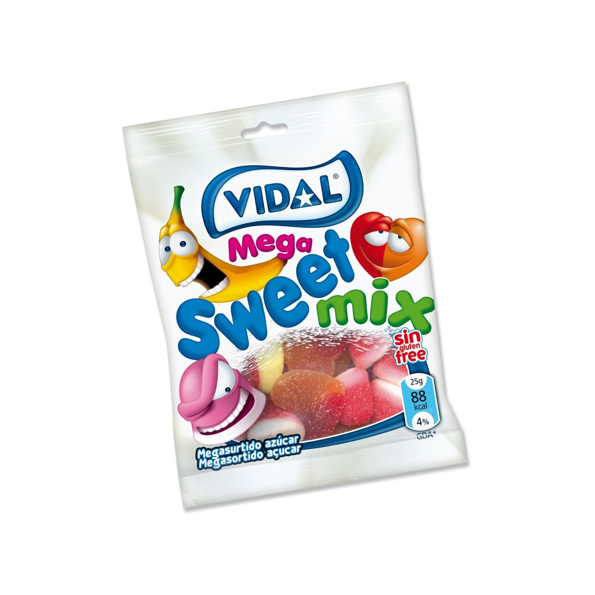 Surtido de gomitas con azúcar