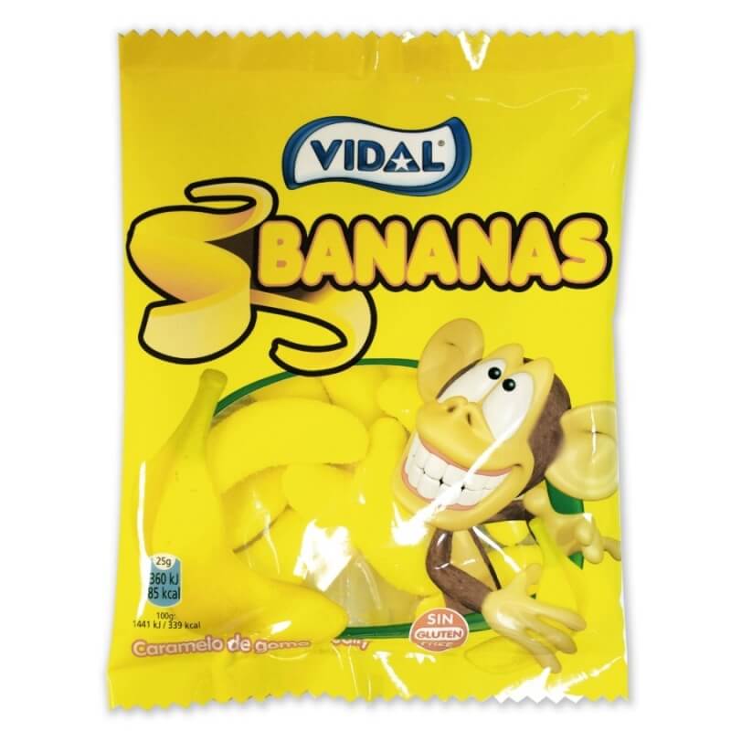 Plátanos De Gominola Plátanos De Gominola