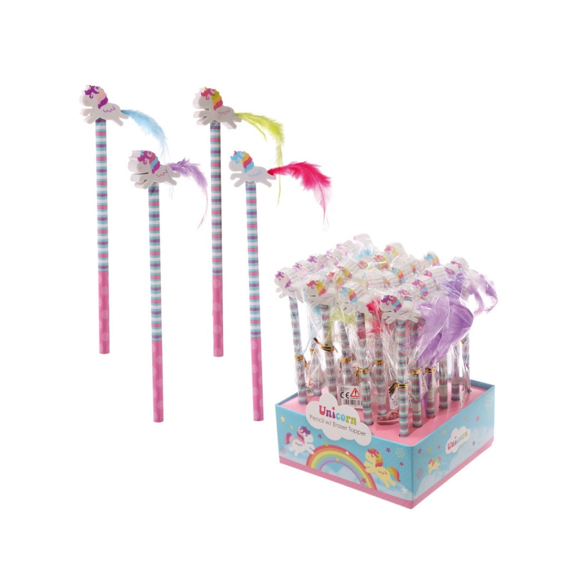 Lápices de unicornios