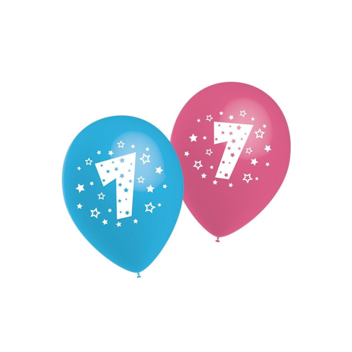 Globos con números