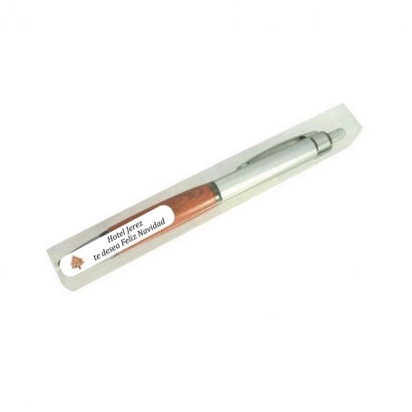 Bolígrafo detalle navidad personalizado