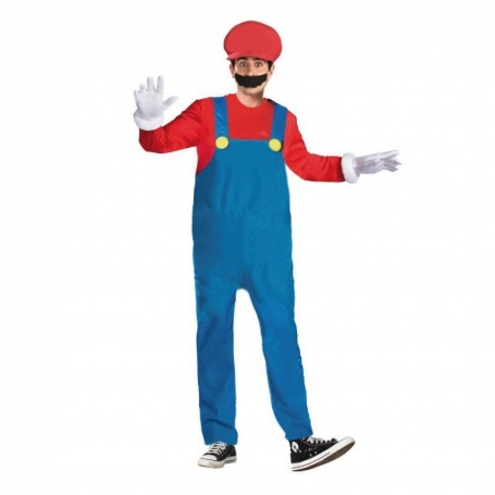 Disfraz De Mario Bros Para Hombre