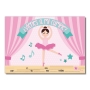 Invitación Para Cumpleaños De Ballet