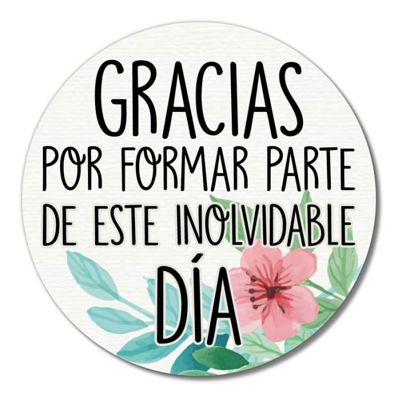 Pegatinas de Agradecimiento Pegatinas de Agradecimiento