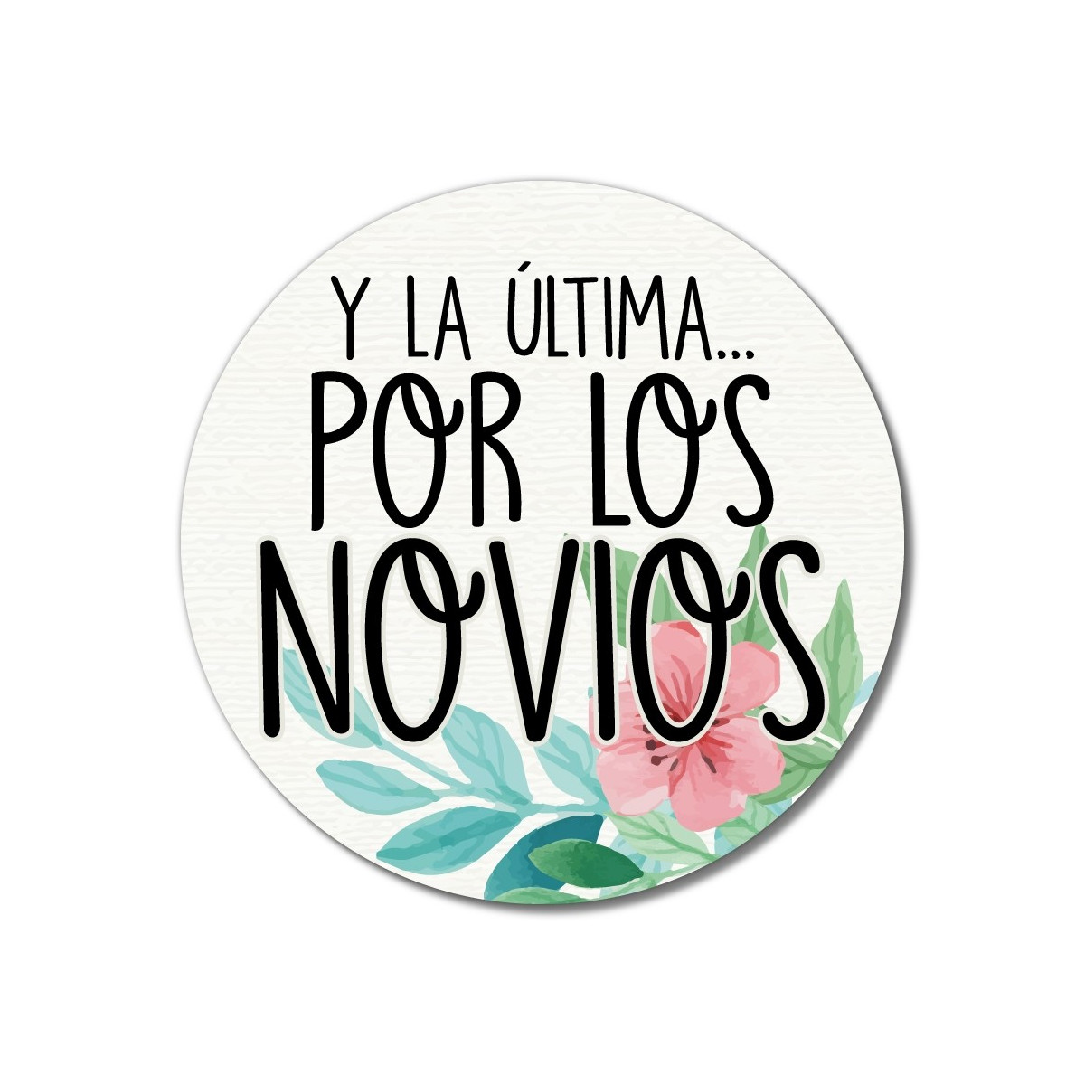 Adhesivo original para boda