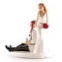 Figura tarta boda novio bebido originales