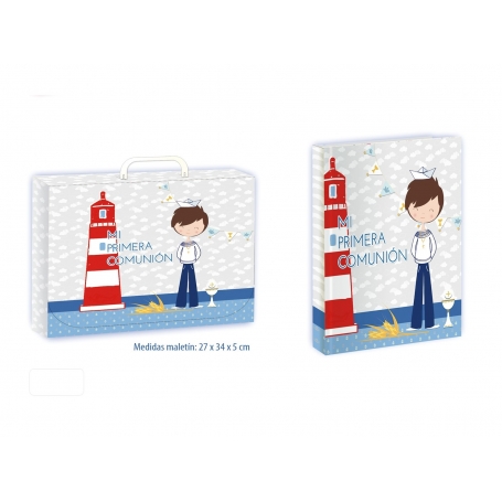 Libro Comunión Con Maletín
