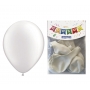 Pack de 12 globos blancos