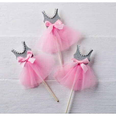 Pic Bailarina Gris Rosa,