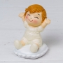Figura Bebé Pop &fun Sentado En Cojín Para Tarta De Bautizo Barata
