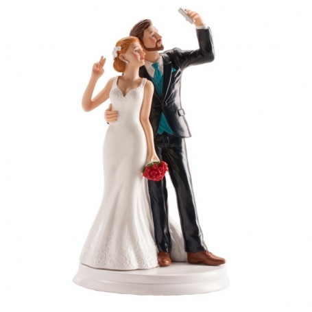 Pareja De Boda Selfie Originales