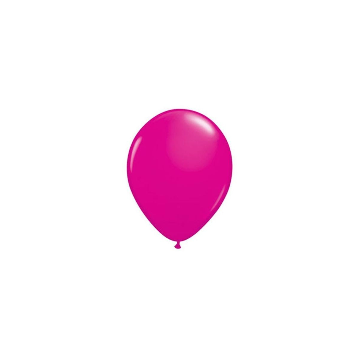 Pack de 100 globos rosa fucsia