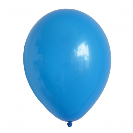 ramo globo cromo azul