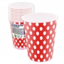Pack De Vasos Desechables De Lunares