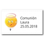 Adhesivos Personalizados Para Comunión Niña