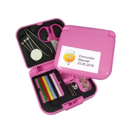 Costurero De Bolso Personalizado Con Adhesivo Comunión