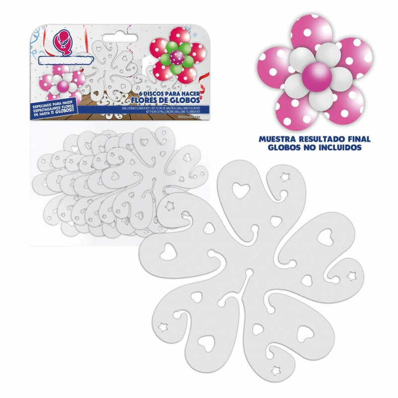 Pack Disco Para Globos Para Hacer Flores Pack Disco Para Globos Para Hacer Flores