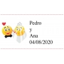 Etiquetas personalizadas boda