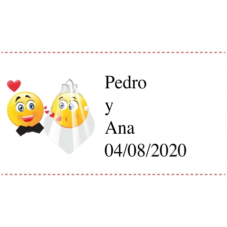 Etiquetas Personalizadas Boda